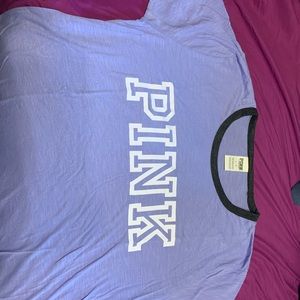 VS PINK T-shirt with charcoal accents